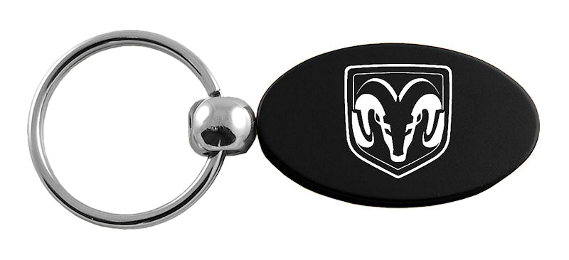 RAM Head Oval Key Chain Fob - Official Licensed