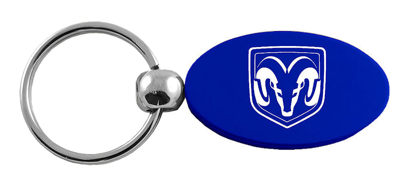 RAM Head Oval Key Chain Fob - Official Licensed