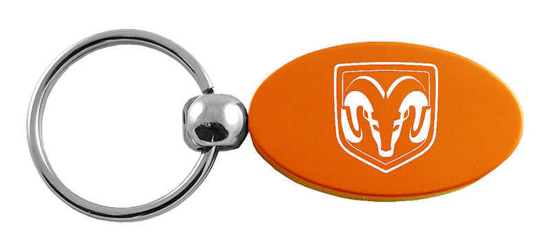 RAM Head Oval Key Chain Fob - Official Licensed