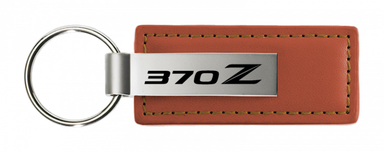 Nissan 370Z Leather Key Chain Fob - Official Licensed
