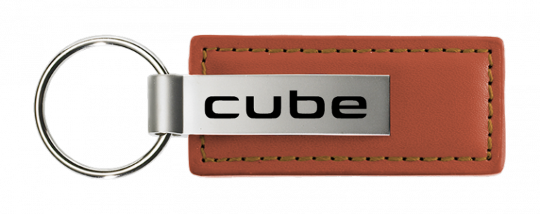 Nissan Cube Leather Key Chain Fob - Official Licensed