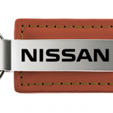 Nissan Leather Key Chain Fob - Official Licensed