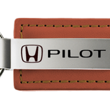 Honda Pilot Leather Key Chain Fob - Official Licensed