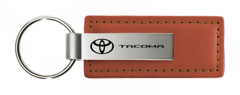 Toyota Tacoma Leather Key Chain Fob - Official Licensed