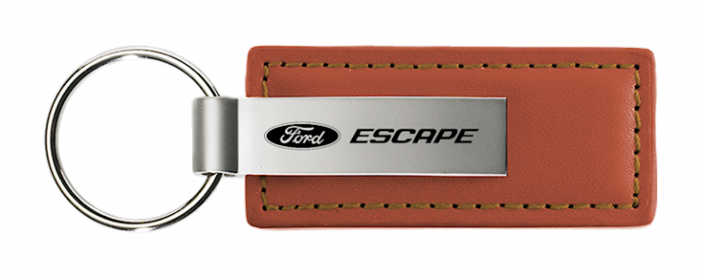 Ford Escape Leather Key Chain Fob - Official Licensed