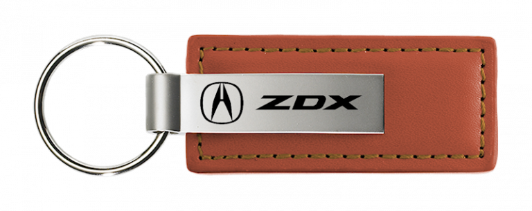Acura ZDX Leather Key Chain Fob - Official Licensed