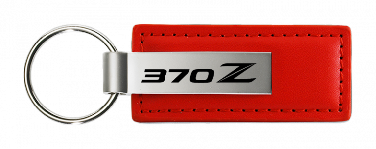 Nissan 370Z Leather Key Chain Fob - Official Licensed