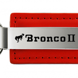 Ford Bronco II Leather Key Chain Fob - Official Licensed