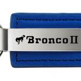 Ford Bronco II Leather Key Chain Fob - Official Licensed
