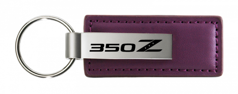Nissan 350Z Leather Key Chain Fob - Official Licensed
