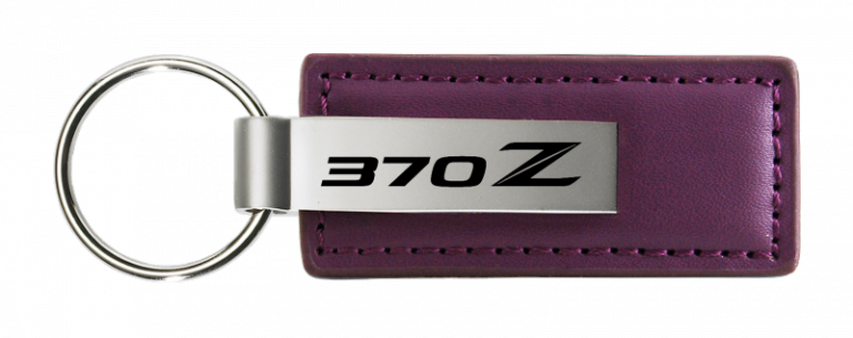 Nissan 370Z Leather Key Chain Fob - Official Licensed