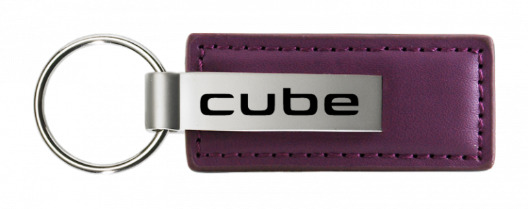 Nissan Cube Leather Key Chain Fob - Official Licensed