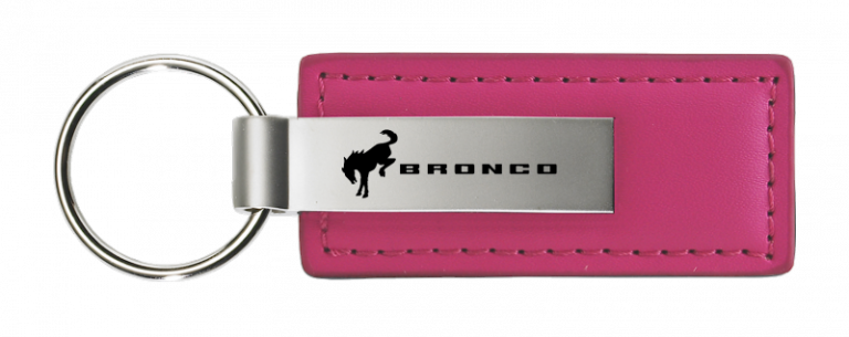 Ford Bronco 2020 Leather Key Chain Fob - Official Licensed