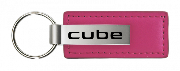 Nissan Cube Leather Key Chain Fob - Official Licensed