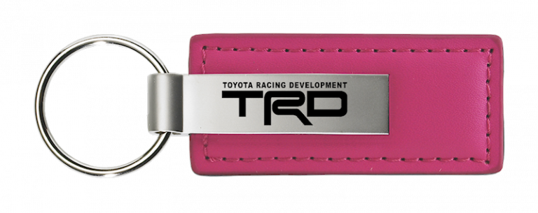 Toyota TRD Leather Key Chain Fob - Official Licensed
