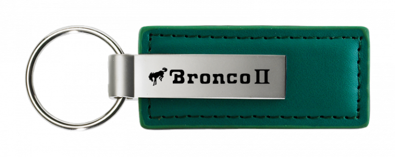 Ford Bronco II Leather Key Chain Fob - Official Licensed