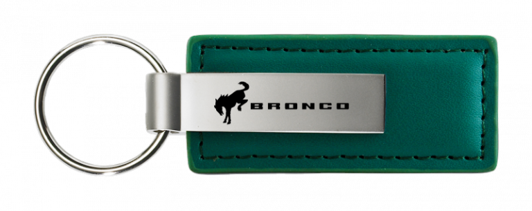 Ford Bronco 2020 Leather Key Chain Fob - Official Licensed