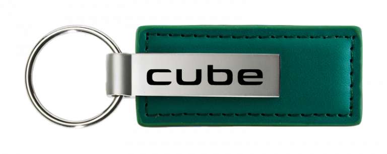Nissan Cube Leather Key Chain Fob - Official Licensed