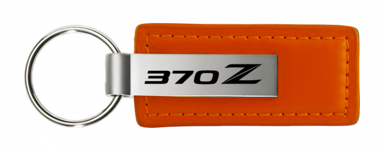 Nissan 370Z Leather Key Chain Fob - Official Licensed
