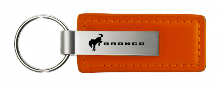 Ford Bronco 2020 Leather Key Chain Fob - Official Licensed