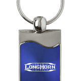 RAM Longhorn Laramie Rectangular Wave Key Chain Fob - Official Licensed
