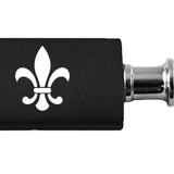 Fleur-De-Lis Anodized Aluminum Valet Key Chain Fob - Official Licensed
