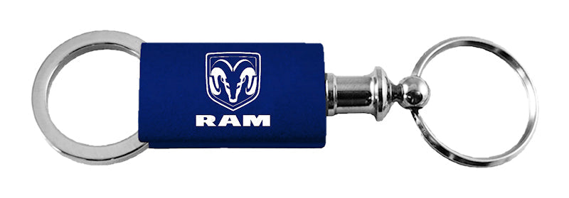 RAM Anodized Aluminum Valet Key Chain Fob - Official Licensed