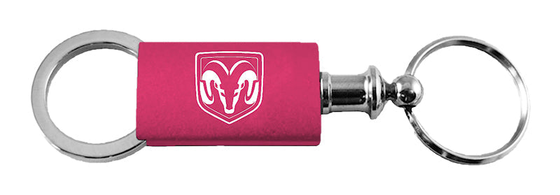 RAM Head Anodized Aluminum Valet Key Chain Fob - Official Licensed