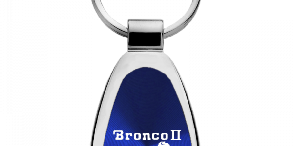 Ford Bronco II Teardrop Key Chain Fob - Official Licensed