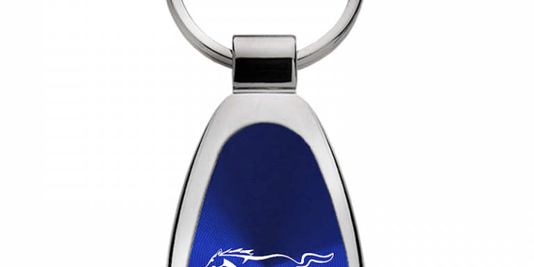Ford Mustang GT Teardrop Key Chain Fob - Official Licensed