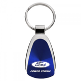 Ford Powerstroke Teardrop Key Chain Fob - Official Licensed