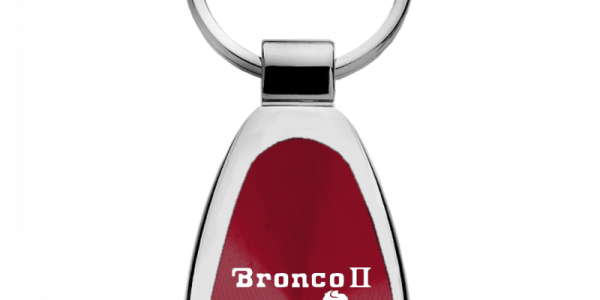Ford Bronco II Teardrop Key Chain Fob - Official Licensed