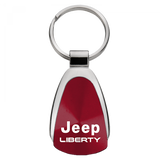 Jeep Liberty Teardrop Key Chain Fob - Official Licensed