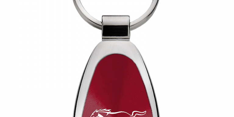 Ford Mustang GT Teardrop Key Chain Fob - Official Licensed