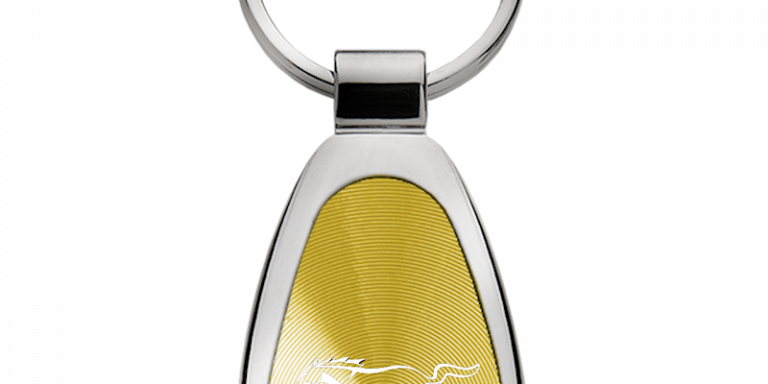 Ford Mustang GT Teardrop Key Chain Fob - Official Licensed