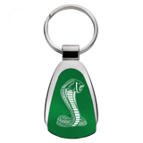 Ford Mustang Cobra Teardrop Key Chain Fob - Official Licensed
