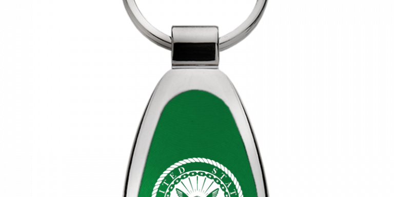 U.S. Navy Teardrop Key Chain Fob - Official Licensed