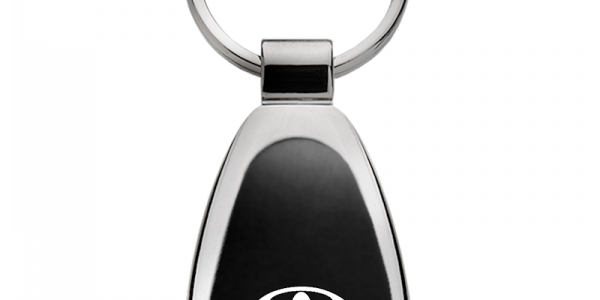 Avalon Teardrop Key Chain Fob - Black - Official Licensed