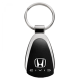 Honda Civic (Reverse C) Teardrop Key Chain Fob - Official Licensed
