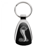 Ford Mustang Cobra Teardrop Key Chain Fob - Official Licensed