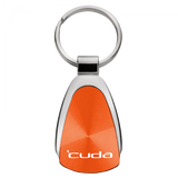 Cuda Teardrop Key Chain Fob - Official Licensed
