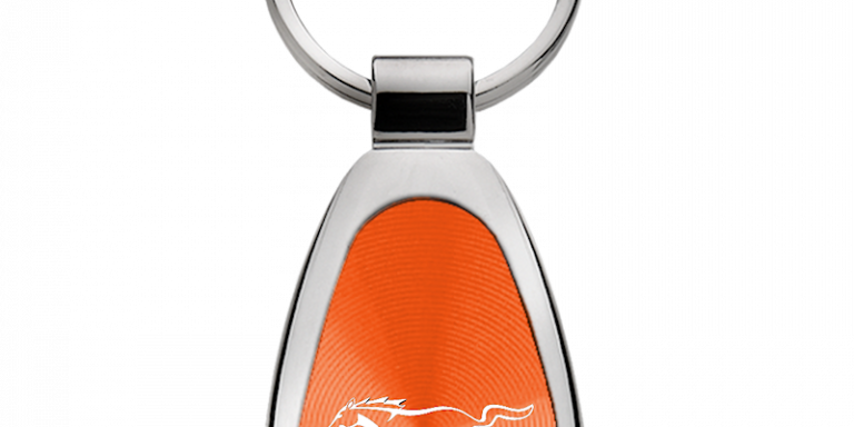 Ford Mustang GT Teardrop Key Chain Fob - Official Licensed