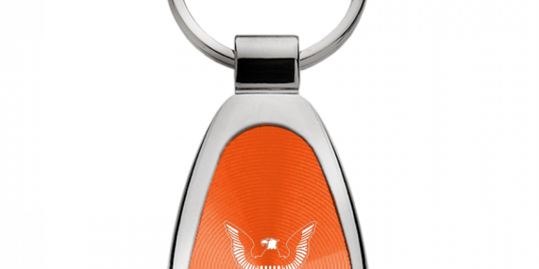 U.S. Navy Insignia Teardrop Key Chain Fob - Official Licensed