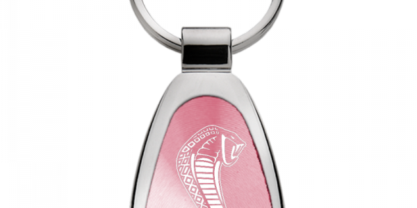 Ford Mustang Cobra Teardrop Key Chain Fob - Official Licensed