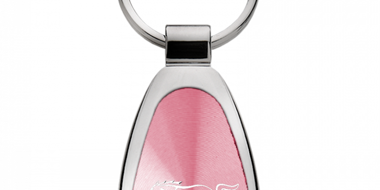 Ford Mustang 5.0 Teardrop Key Chain Fob - Official Licensed