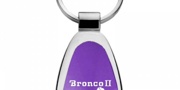 Ford Bronco II Teardrop Key Chain Fob - Official Licensed