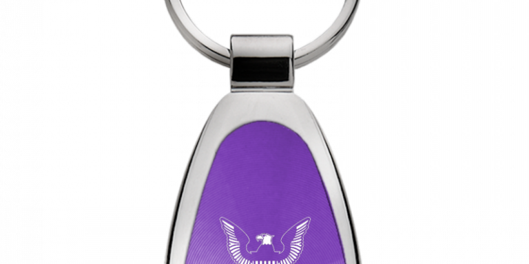 U.S. Navy Insignia Teardrop Key Chain Fob - Official Licensed