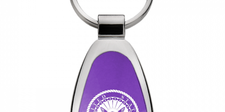 U.S. Navy Teardrop Key Chain Fob - Official Licensed