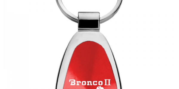 Ford Bronco II Teardrop Key Chain Fob - Official Licensed