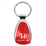 Honda Civic SI Teardrop Key Chain Fob - Official Licensed
